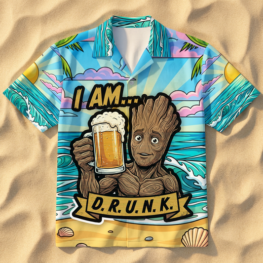 I Am Drunk Hawaiihemd