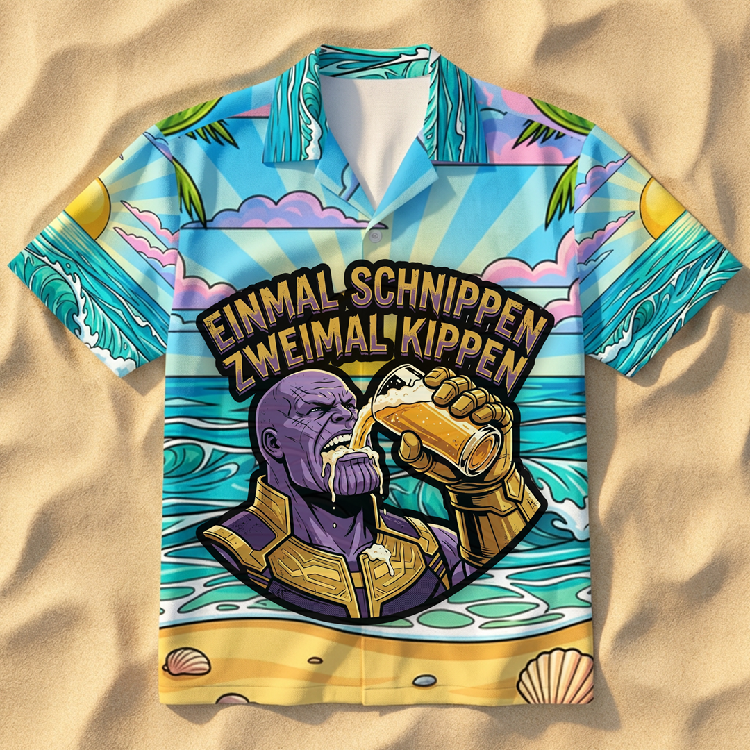 Einmal Schnippen Hawaiihemd