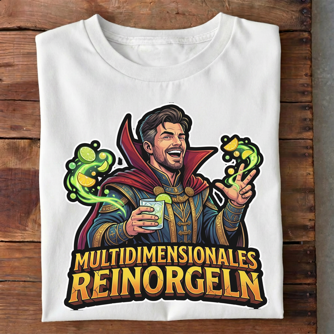 Multidimensionales Reinorgeln T-Shirt