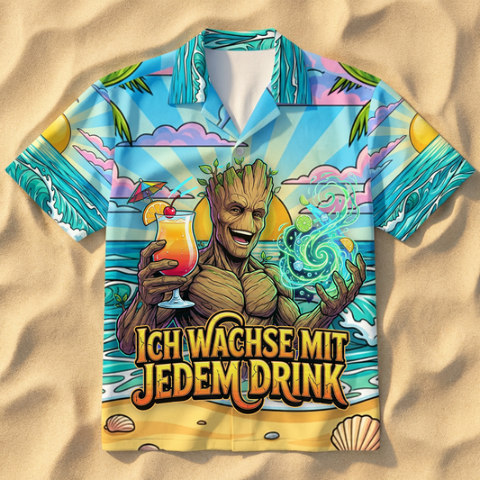 Ich wachse Hawaiihemd